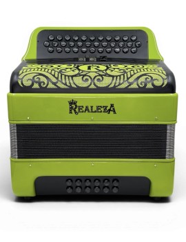 Realeza Accordion 3S Green Black