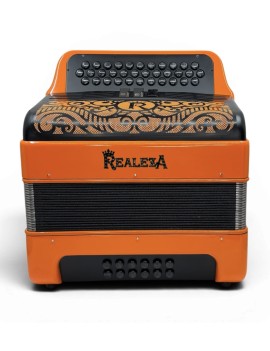 Realeza Accordion 3S Orange Black